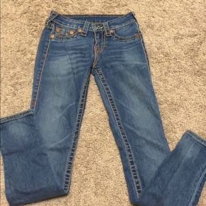 True religion legging denim